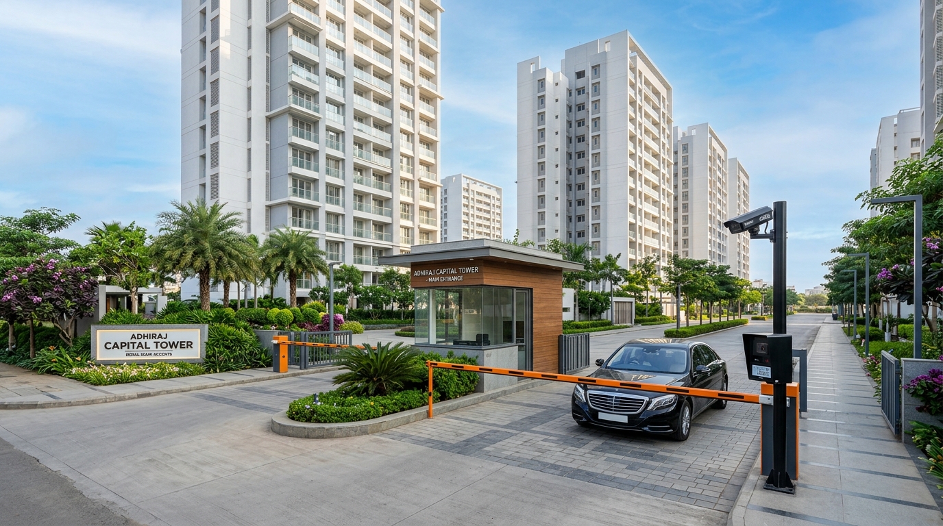 Palm Greens Residential Enclave — FTTH + Smart Gate Access + 4K IP CCTV